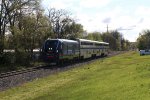 P371 comes down the CSX Grand Rapids Sub on its way to Chicago